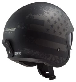 Richa OF599 Spitfire Black Flag Motorhelm -Richa || Dainese || Shark Verkoop 019479 114 2 LS2 OF599 Spitfire Flag