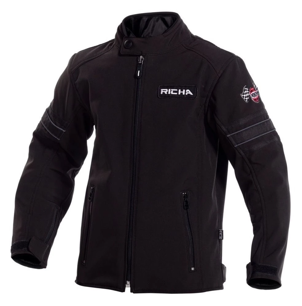 Richa Toulon 2 Softshell Junior Kinder Motorjas 4 Richa Toulon 2 Softshell Junior Kinder Motorjas - Afbeelding 2